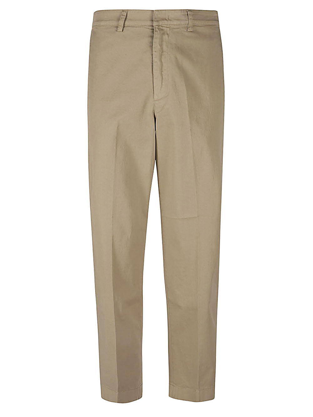 Department 5 Shalimar Katoenen Workwear Pantalon Beige Trousers Department 5