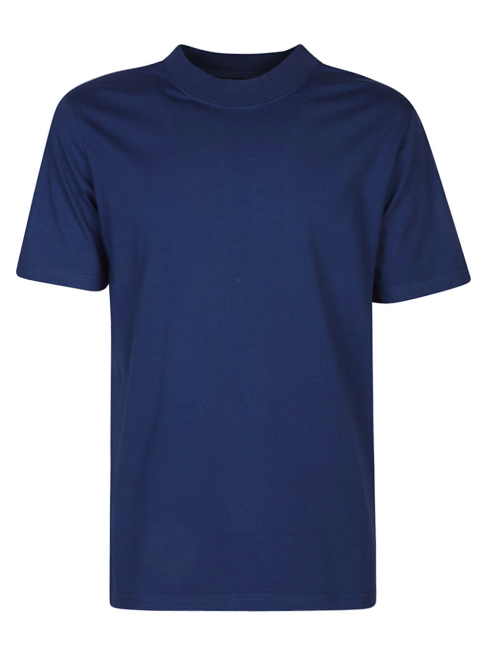 La Paz Freitas Mockneck Biologisch Katoenen T-Shirt Blauw Topwear La Paz