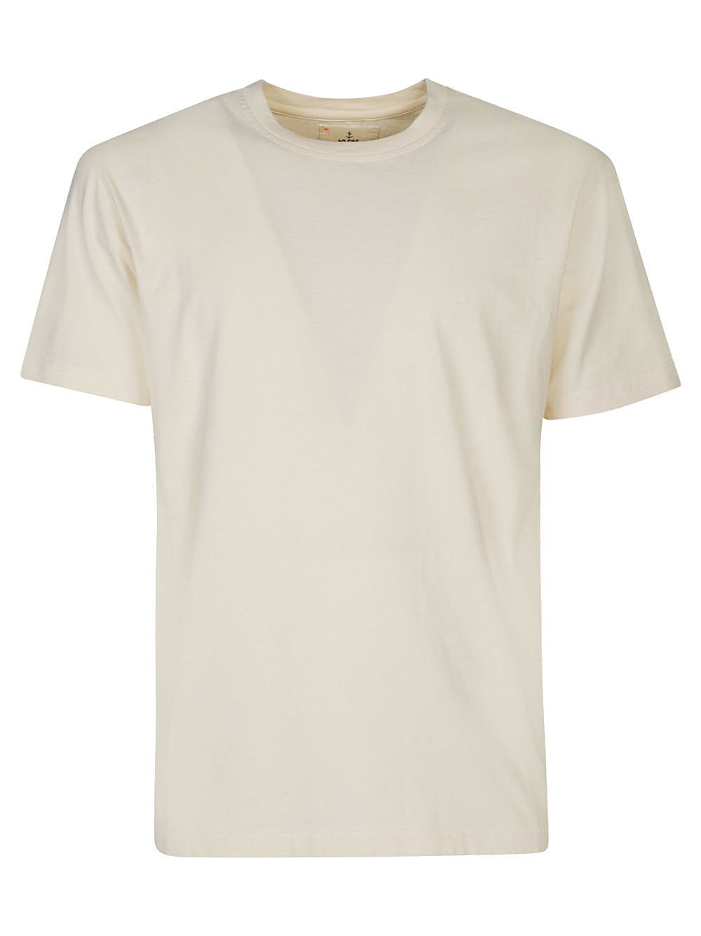 La Paz Dantas Organisch Katoen T-shirt Ecru/Donkerblauw Topwear La Paz