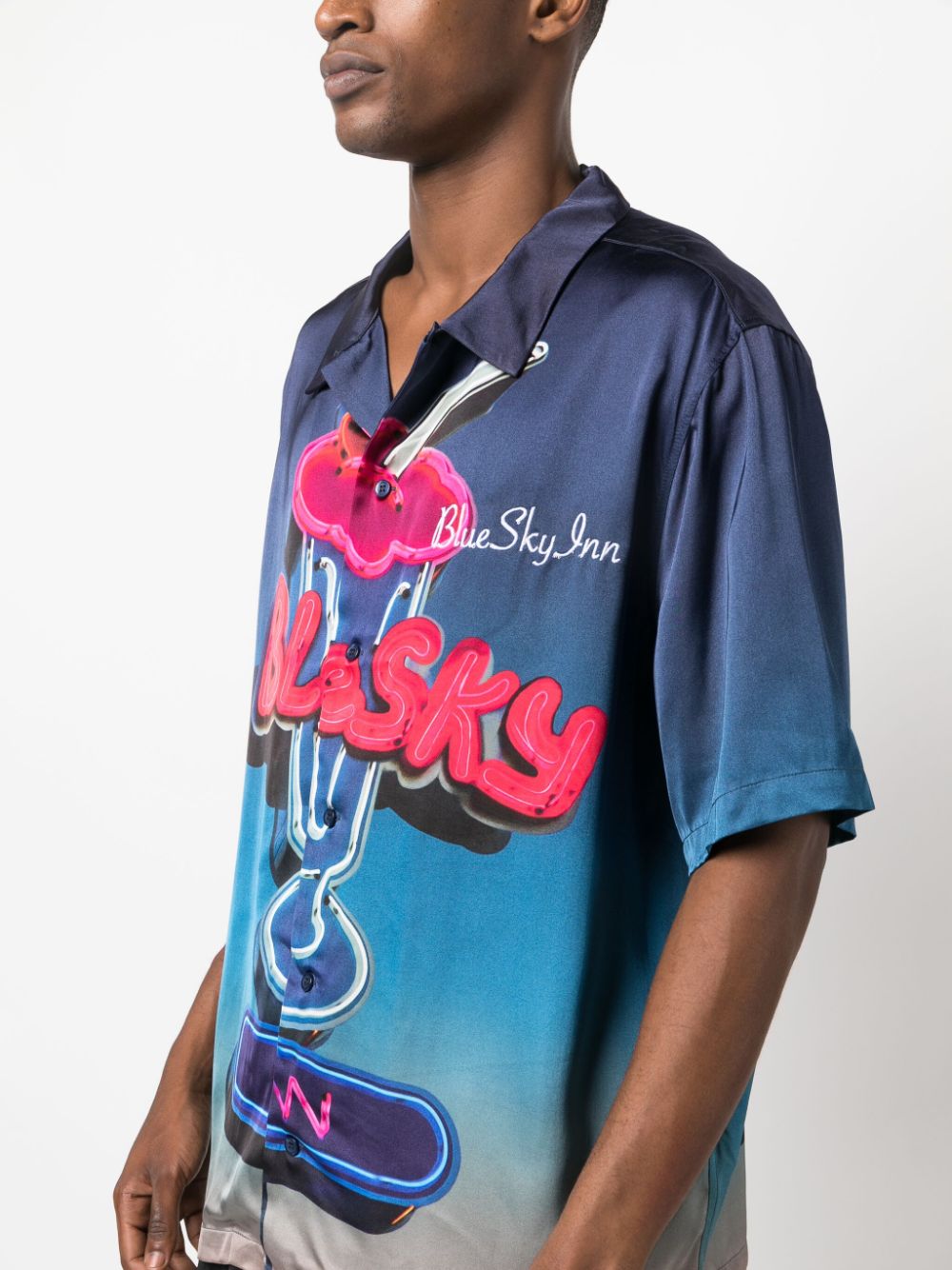 BLUE SKY INN Shirts Blue-thumbmail-2
