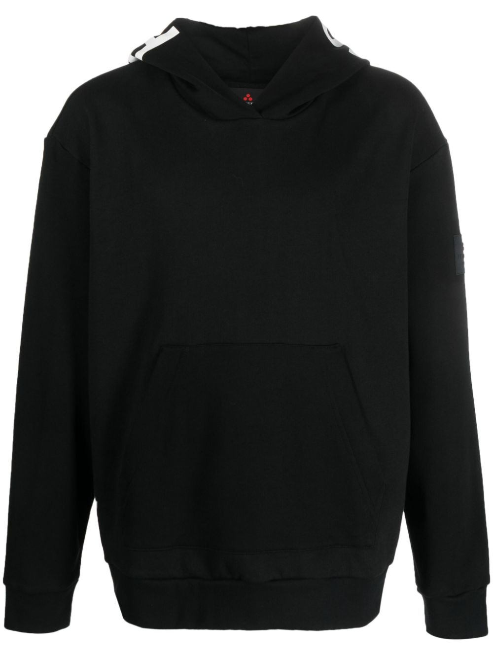 Peuterey Plurals Oversized Katoenen Hoodie Zwart Topwear Peuterey
