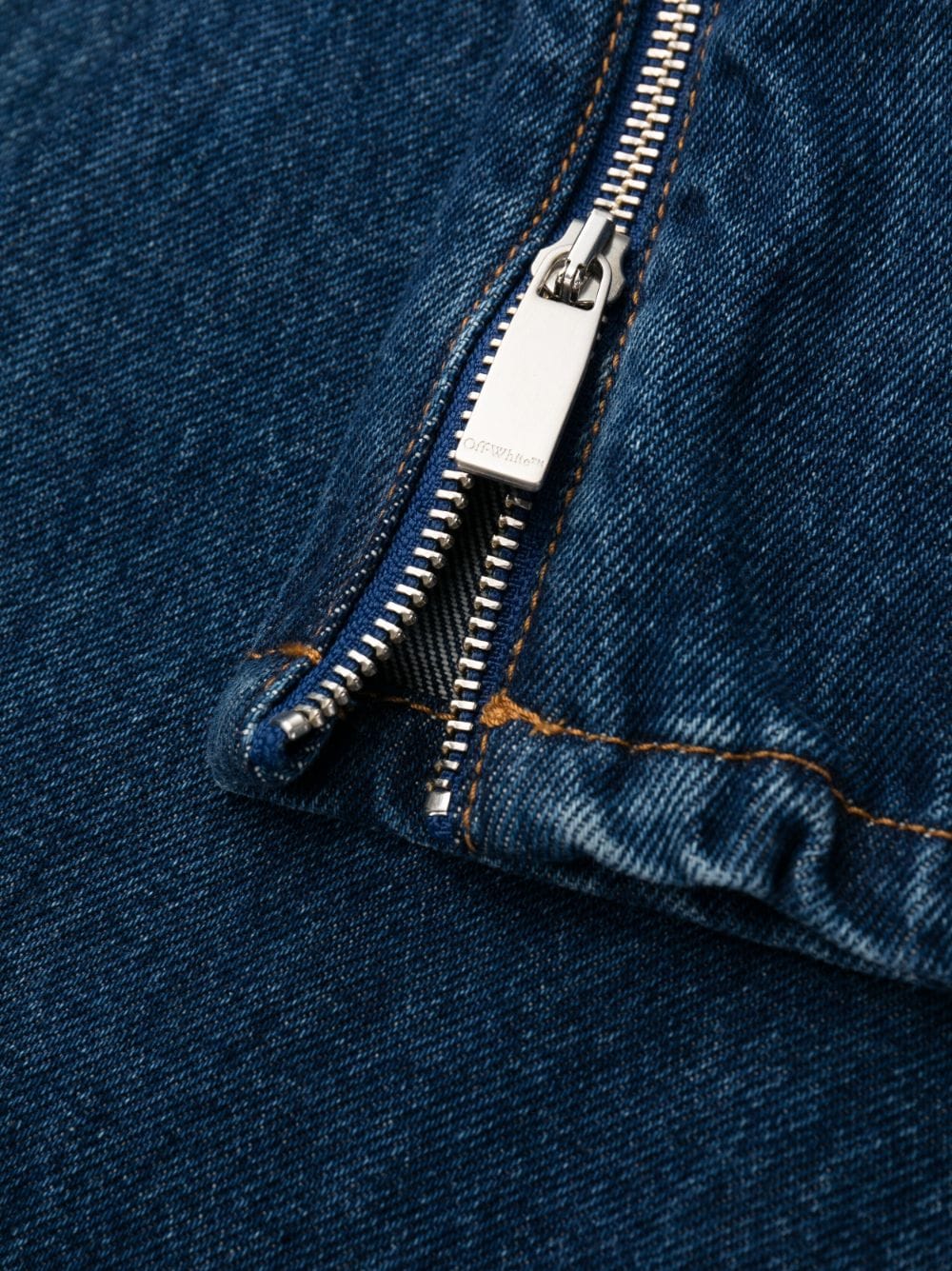Off-White High-waisted Straight Jeans Blue-thumbmail-6