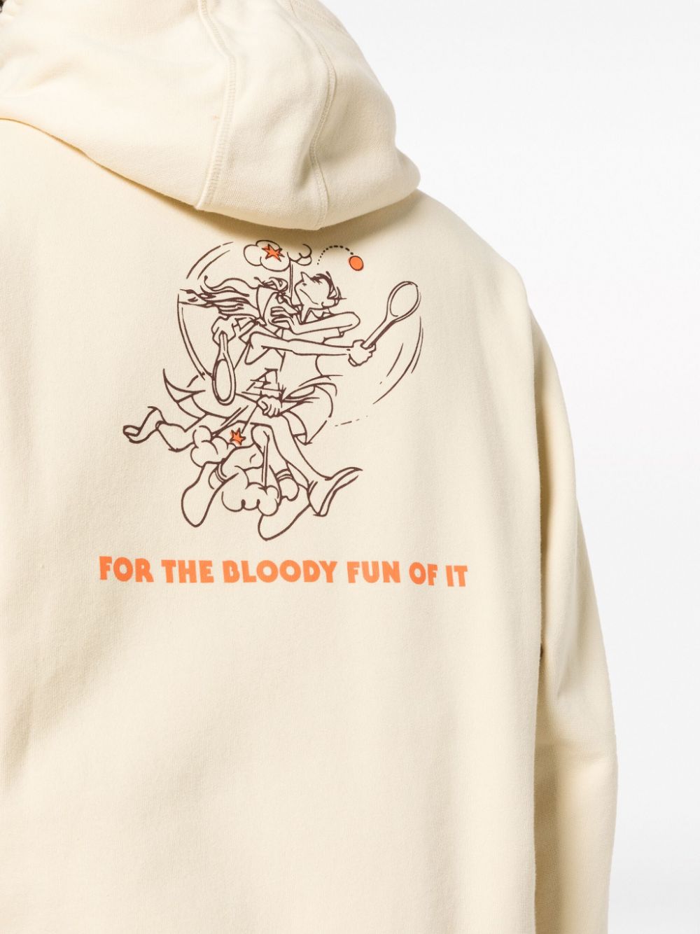 Palmes Logo organic cotton hoodie Topwear Palmes