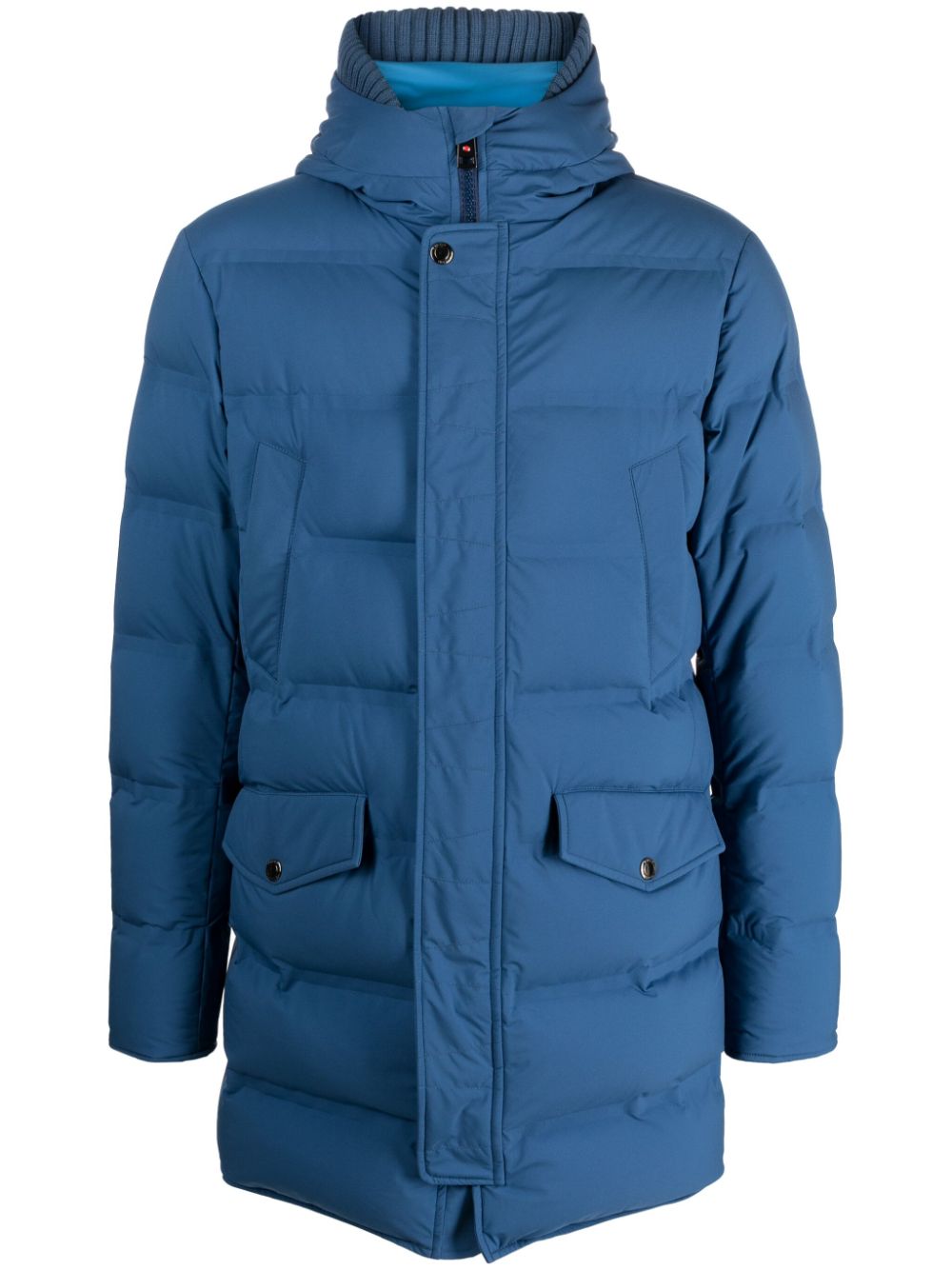 Kired Reus Hooded Down Jacket Blue Jackets Kired