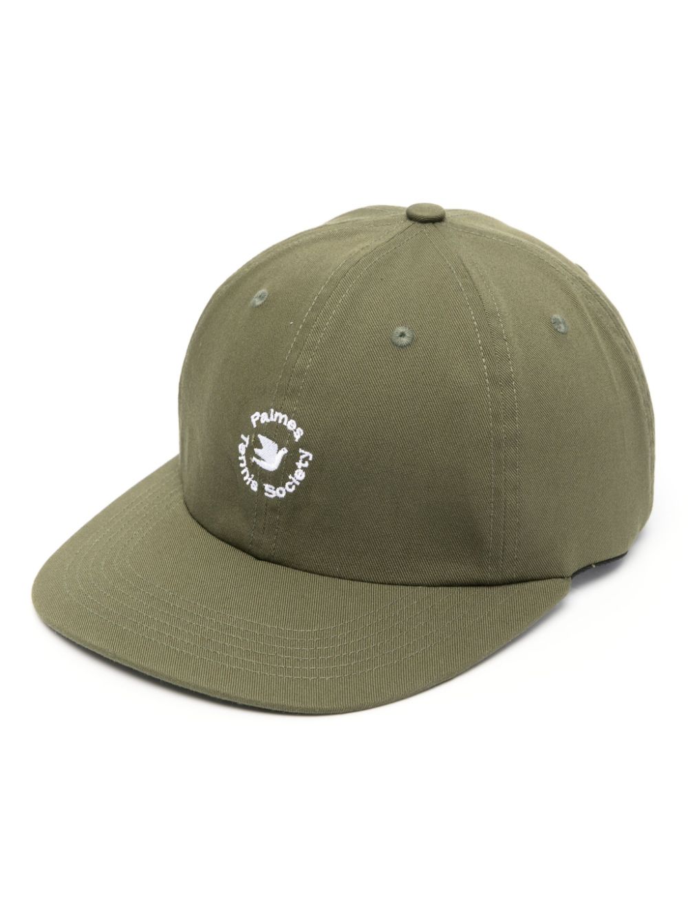 Palmes Circle 6-Panel Cap Olijfgroen Scarves Hats & Gloves Palmes
