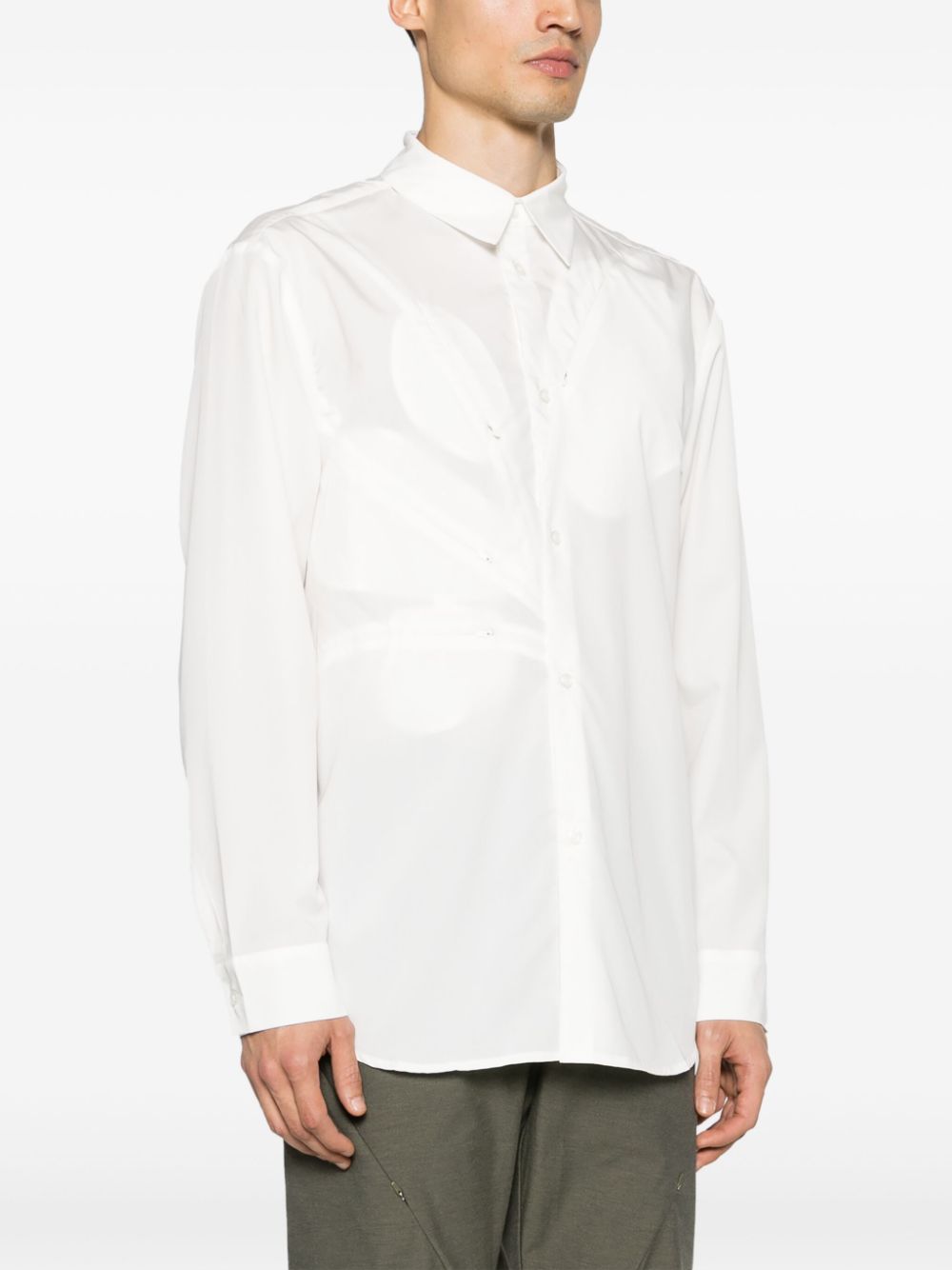 POST ARCHIVE FACTION Shirts White-3