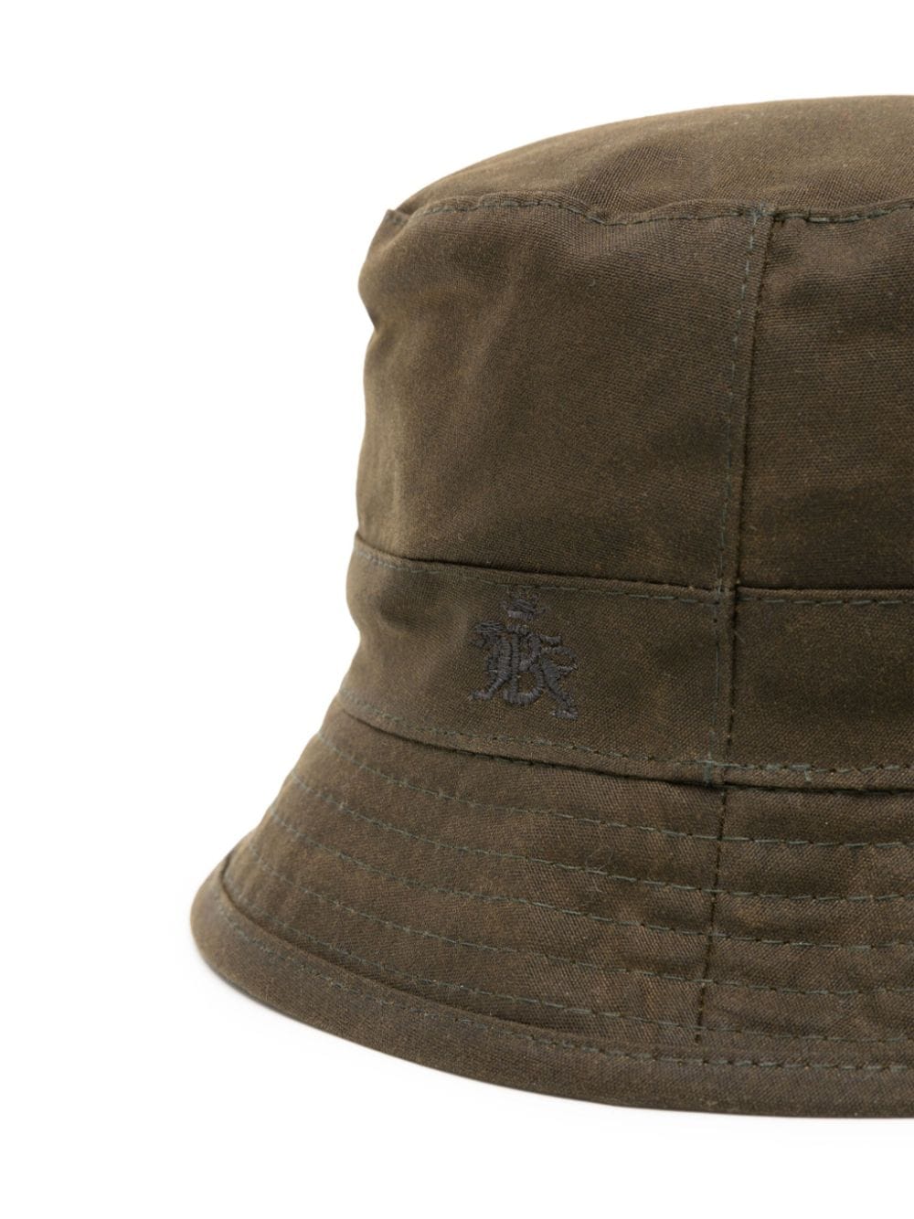 Baracuta Barcuta Waxed-Cotton Bucket Hat-thumbmail-2