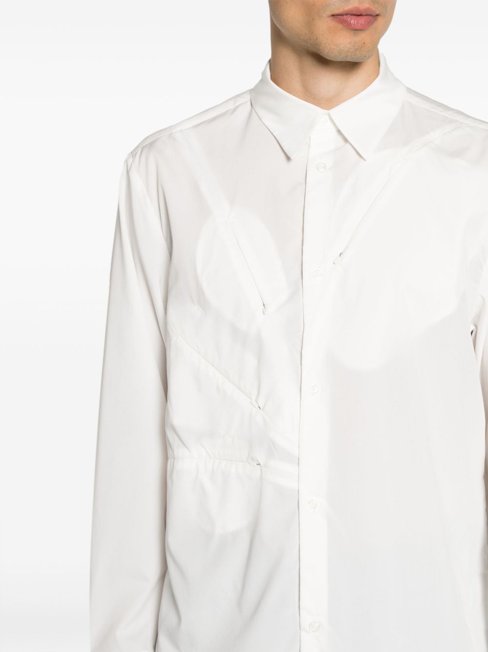 POST ARCHIVE FACTION Shirts White-4