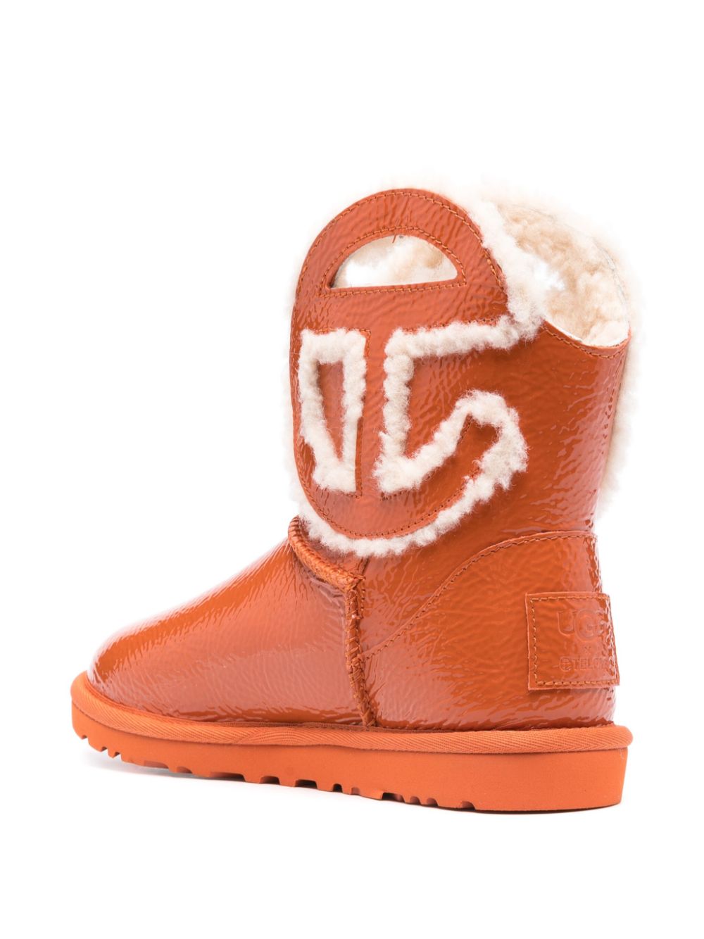 UGG x Telfar Logo Mini Crinkle Syrup Boots Ugg X Telfar