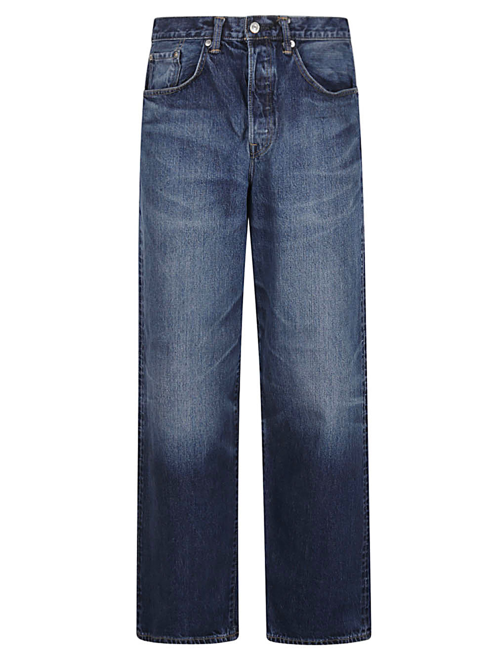 Edwin Wide Pant Japanse Denim Jeans Donkerblauw Jeans Edwin