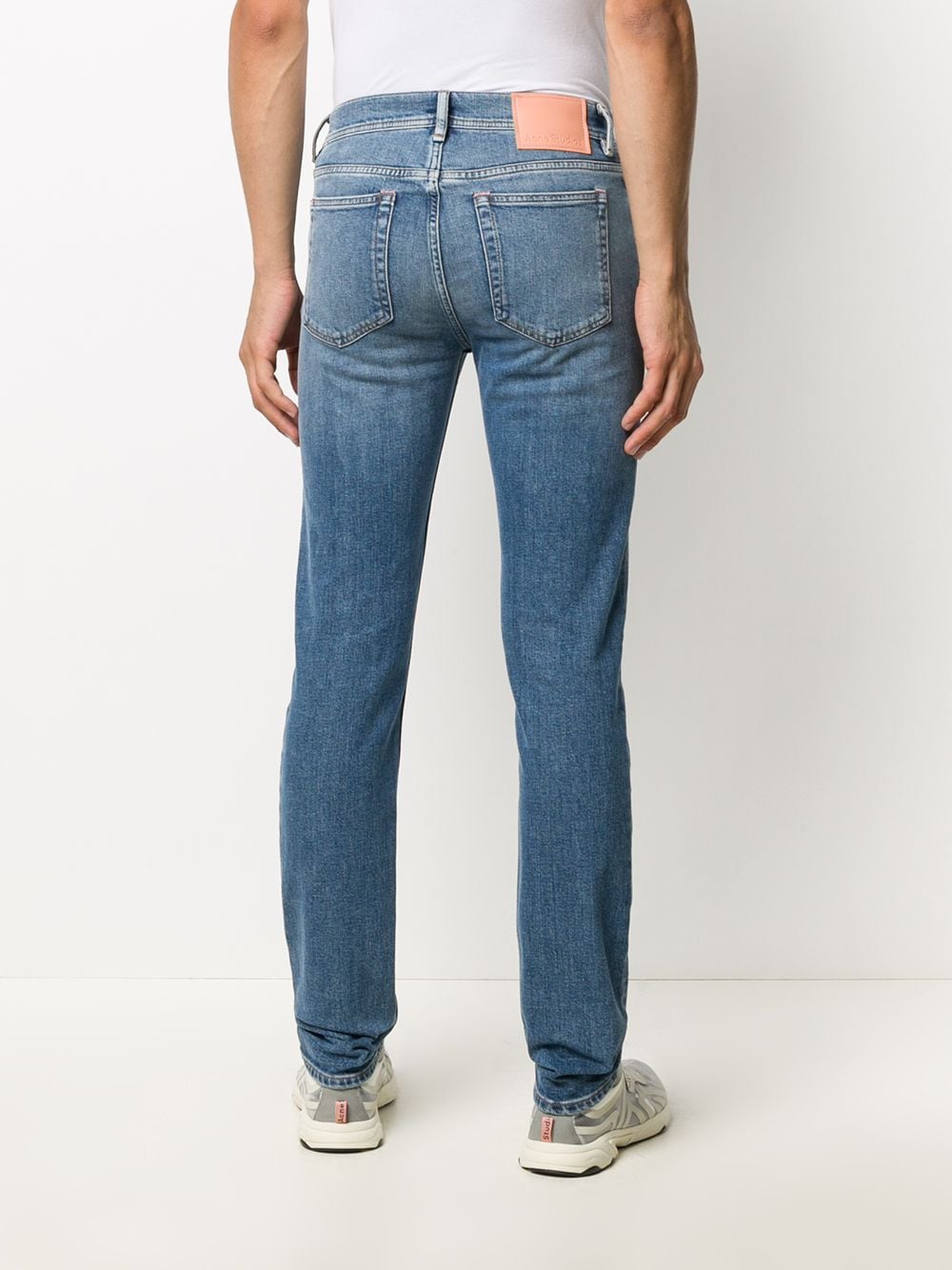 Acne Studios 1996 Regular Fit Jeans Mid Blue-thumbmail-3