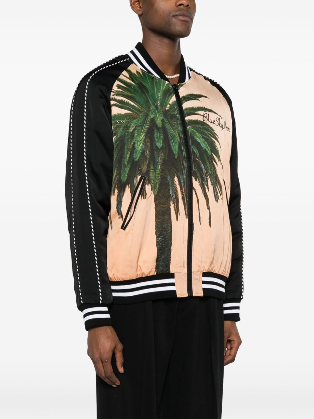 Blue Sky Inn Palms Souvenir Jacket Beige-thumbmail-4