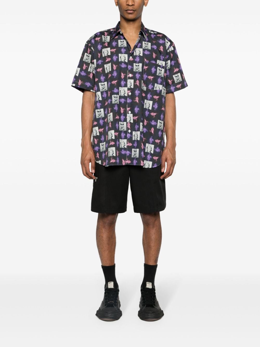 Comme Des Garcons Andy Warhol print shirt Shirts Comme Des Garcons