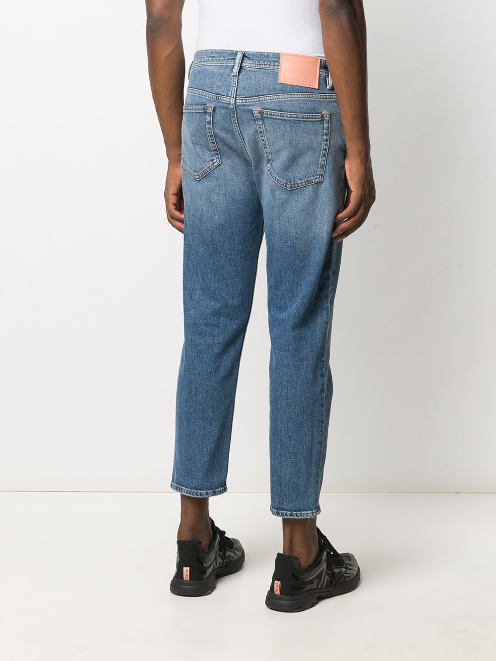 Acne Studios 2021M Regular Fit Jeans Mid Blue-thumbmail-5