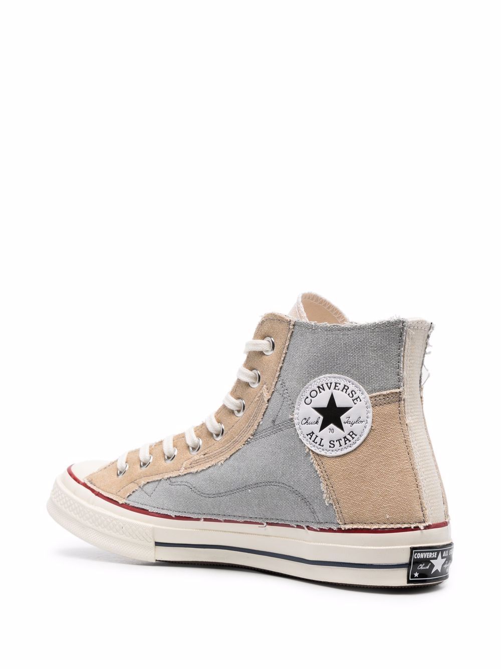 Converse Chuck 70 High Premium Suede Desert Sand Egret Black Sneakers Converse