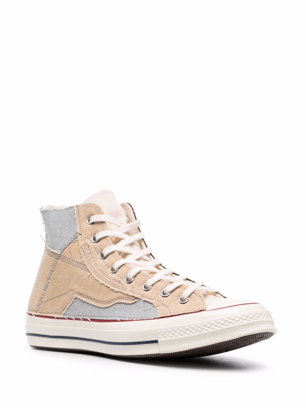 Converse Chuck 70 High Premium Suede Desert Sand Egret Black Sneakers Converse