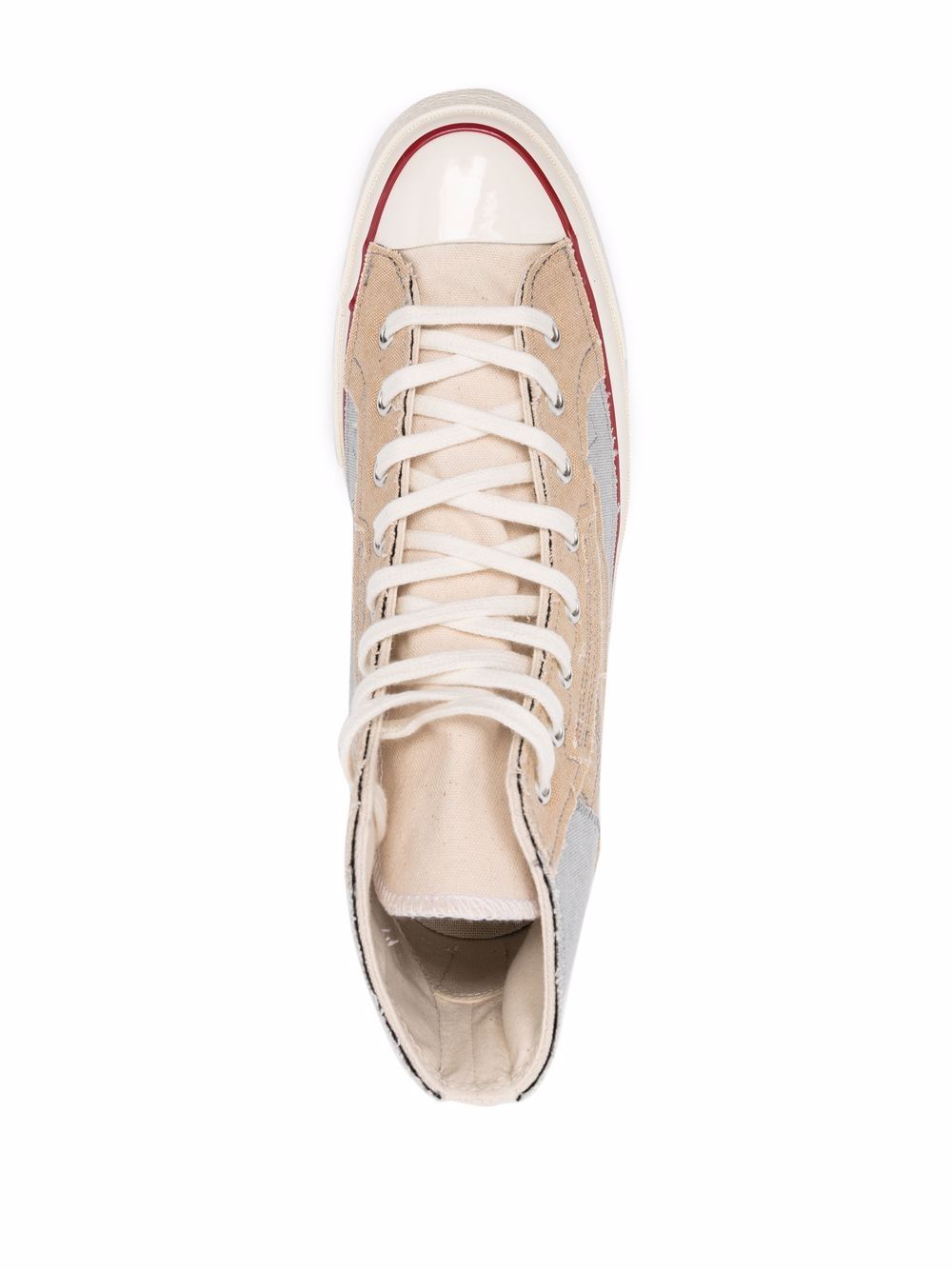 Converse Chuck 70 High Premium Suede Desert Sand Egret Black Sneakers Converse