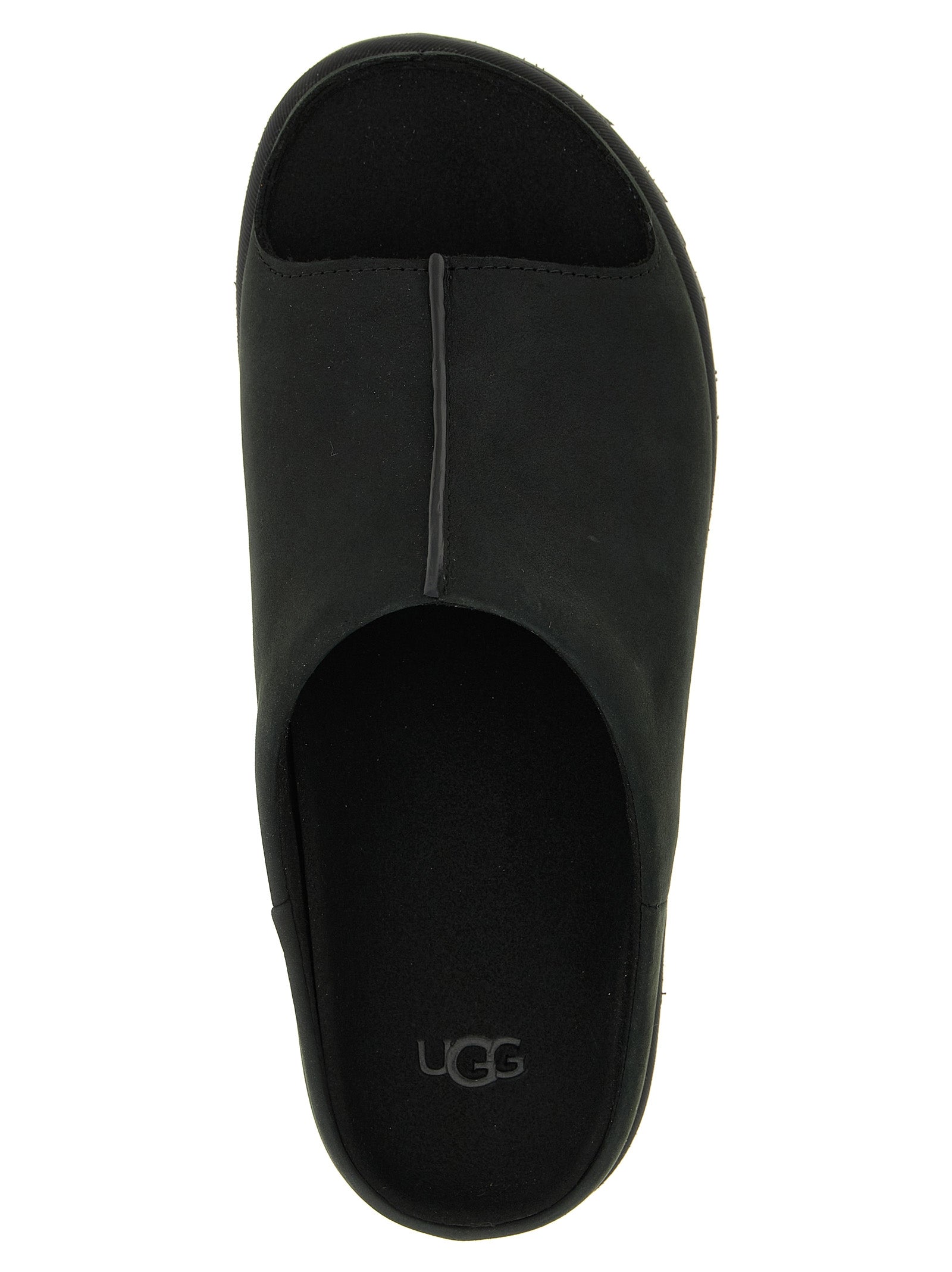 Zool van de UGG Otzo Slide met ingedrukte UGG-inscriptie