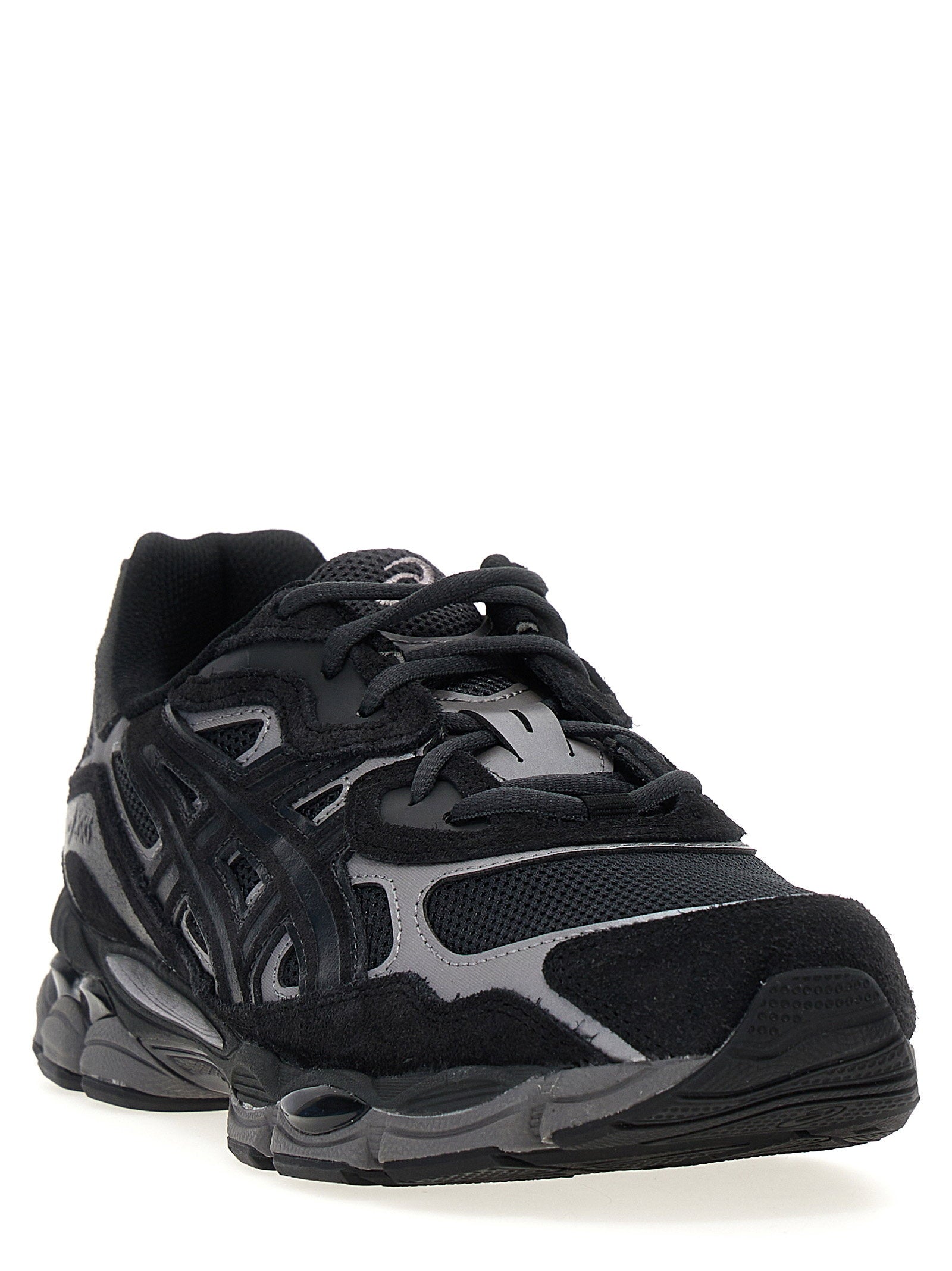 Asics Gel-NYC sneakers zwart bovenaanzicht