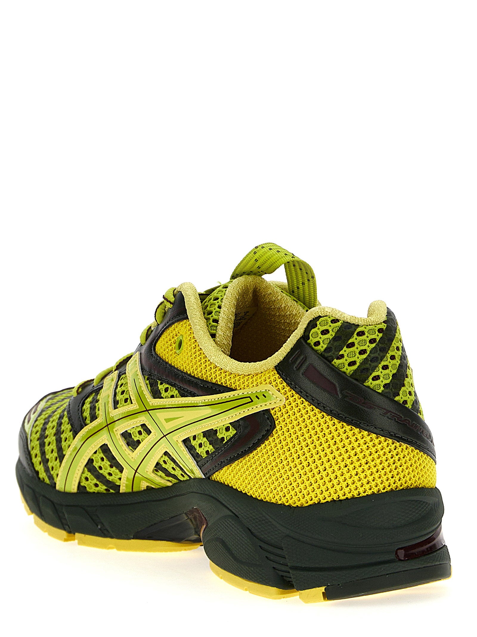Asics Gel-DS Trainer 14 in Dark Mustard/Truffle Grey, hielaanzicht