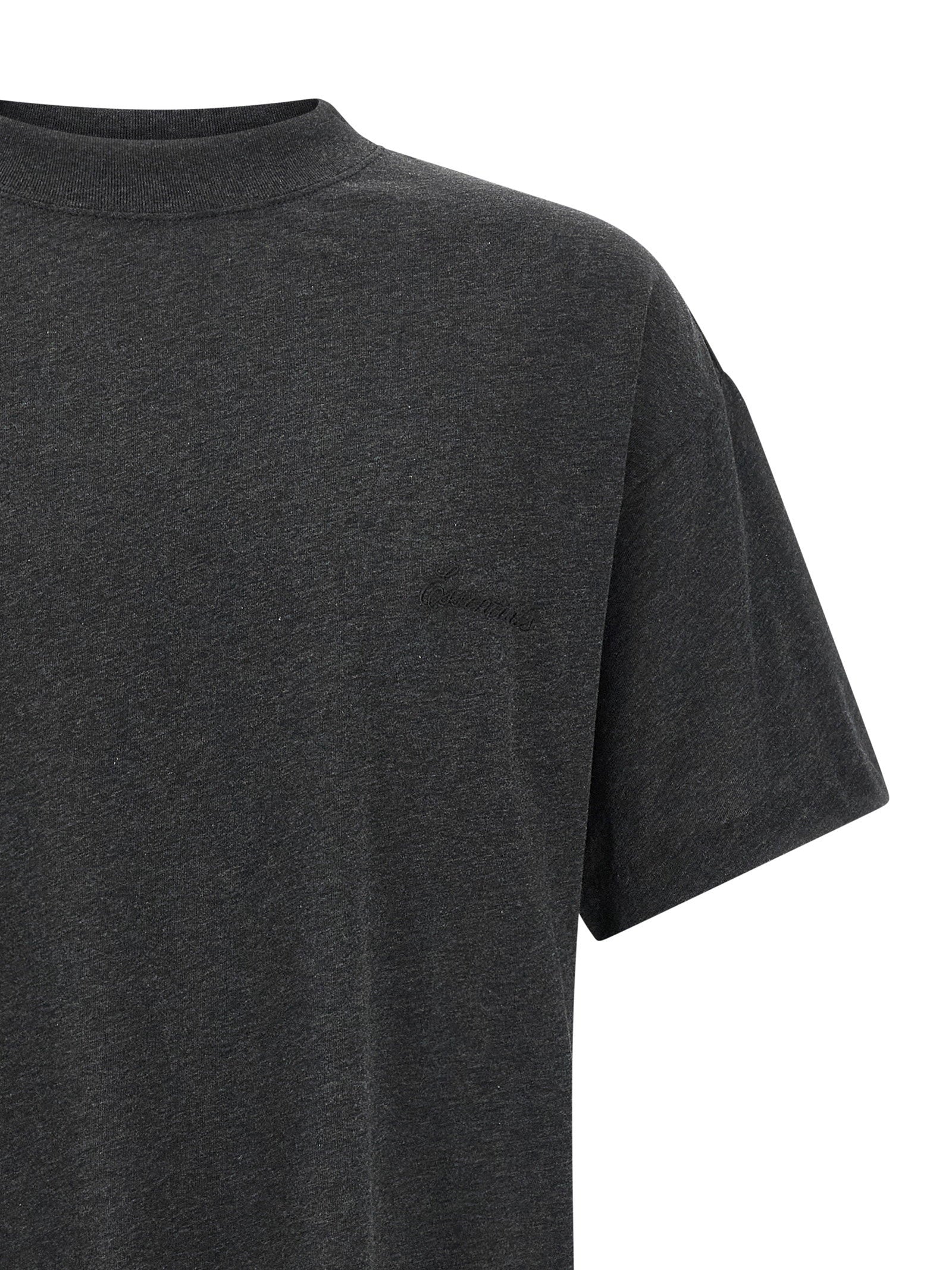 Fear of God Essentials Jersey Crewneck T-Shirt Washed Black Topwear Fear Of God Essential