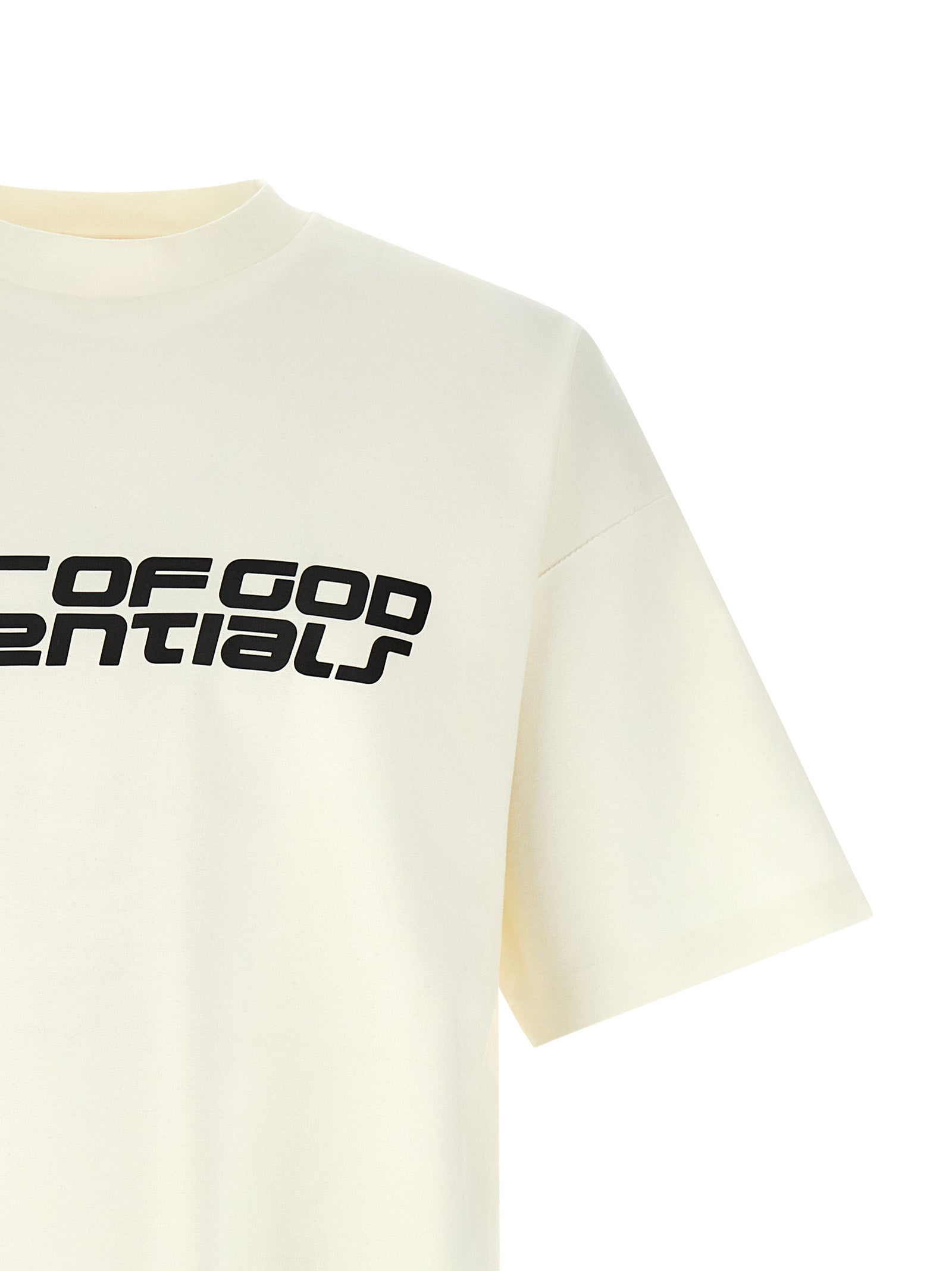 Fear of God Essentials 90s Short Sleeve Tee Cream Topwear Fear Of God Essential