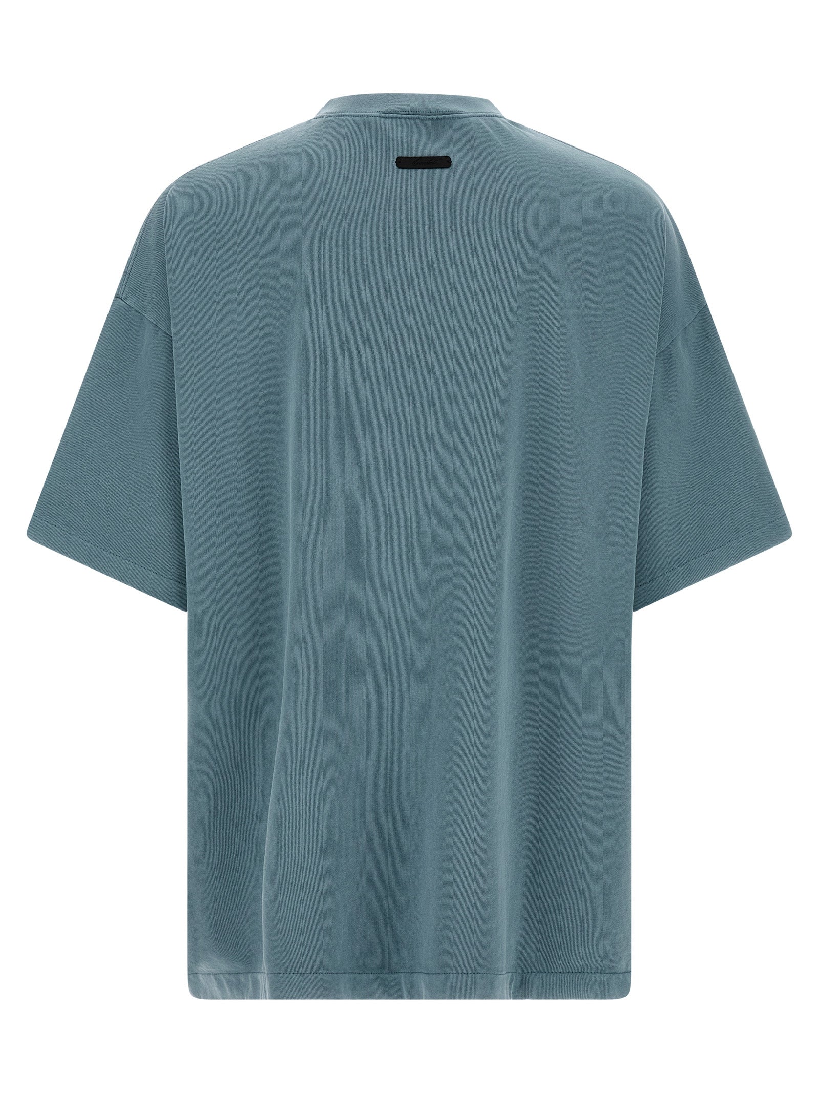 Fear of God Essentials Campus 90s T-shirt achterzijde met halslabel