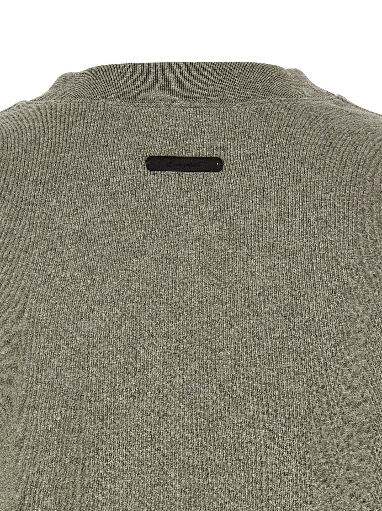 Fear of God Essentials Signature 90s Tee Olive-thumbmail-4