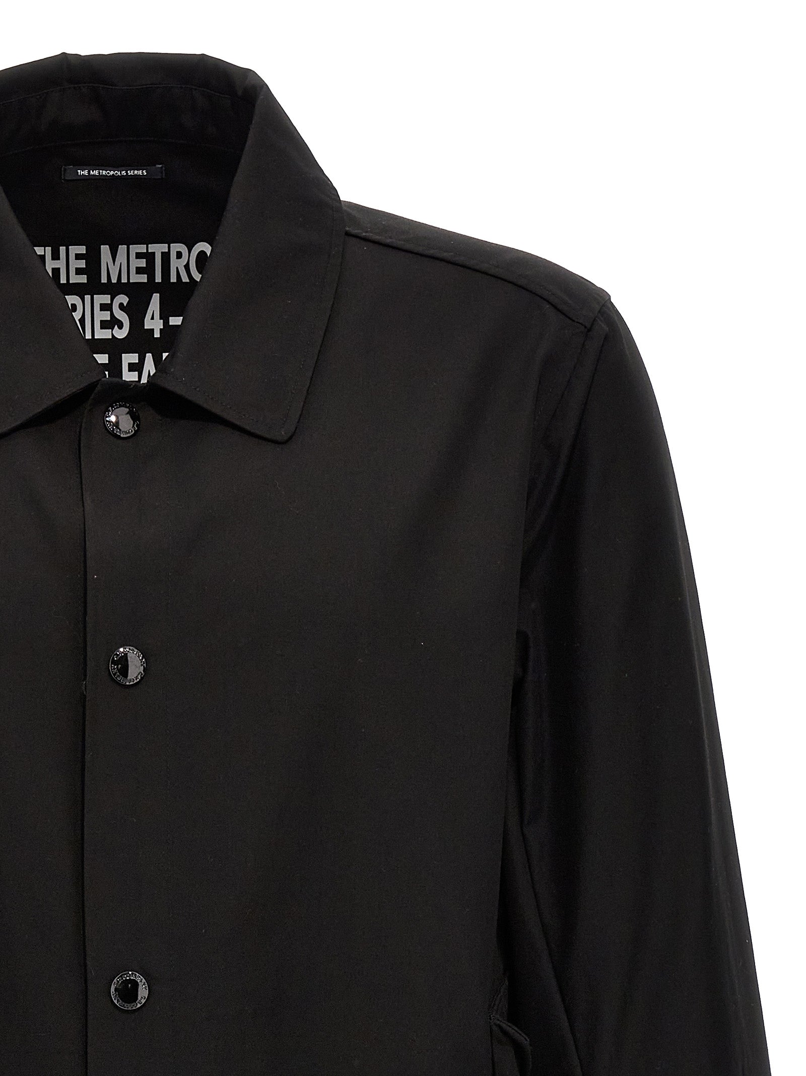 C.P. Company Metropolis Series HyST Stand Collar Jacket Black Jackets C.p. Company