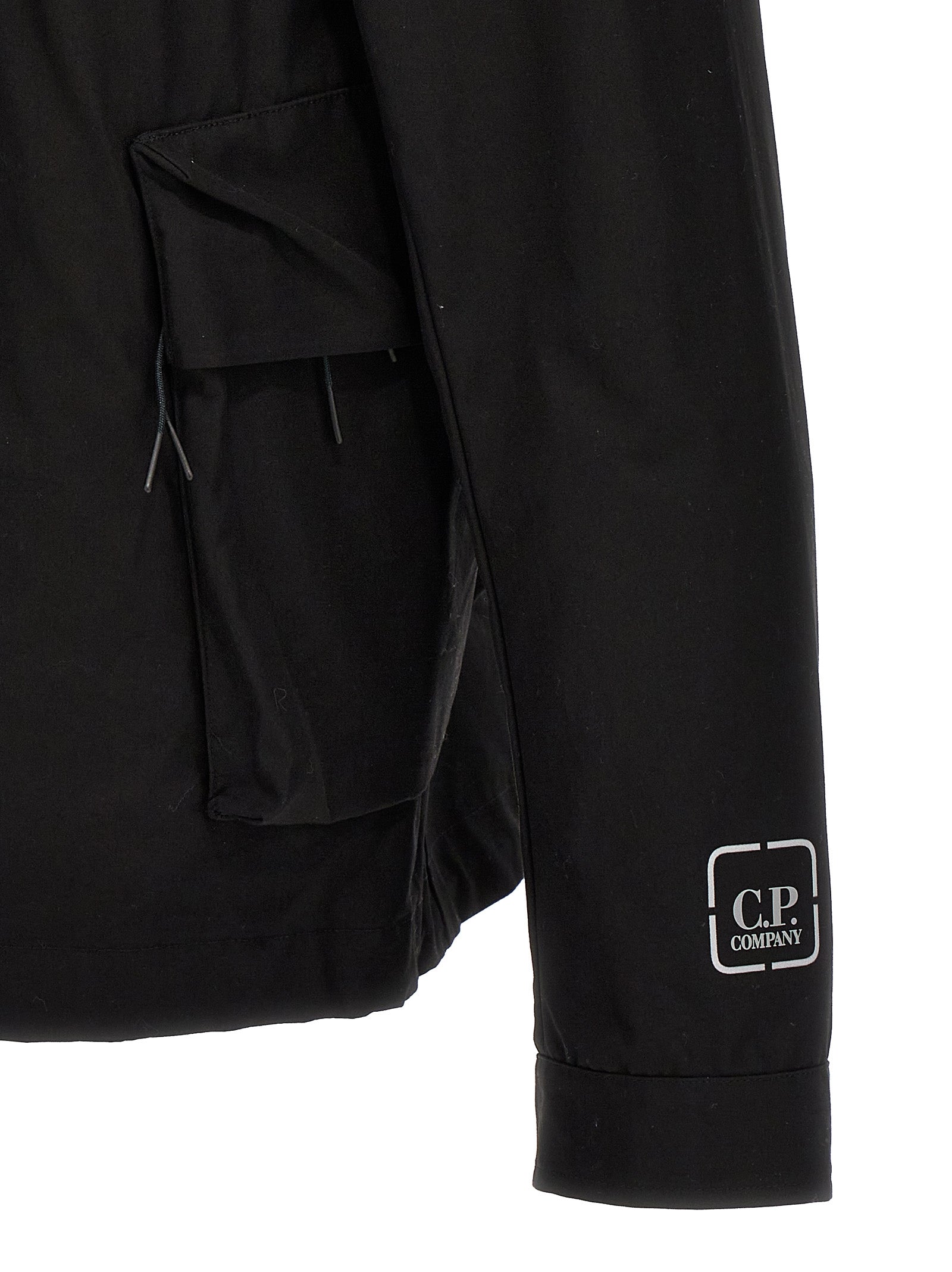 C.P. Company Metropolis Series HyST Stand Collar Jacket Black Jackets C.p. Company