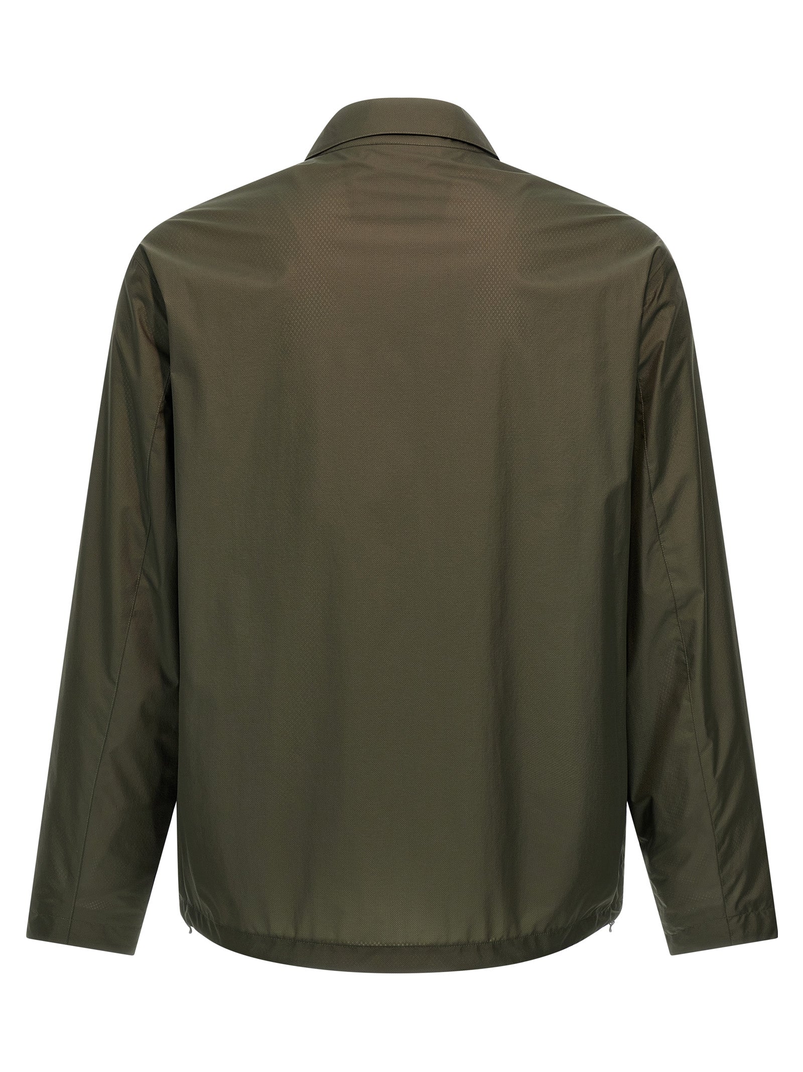 C.P. Company Metropolis Series Gabardine Utility Overshirt Olive Shirts C.p. Company