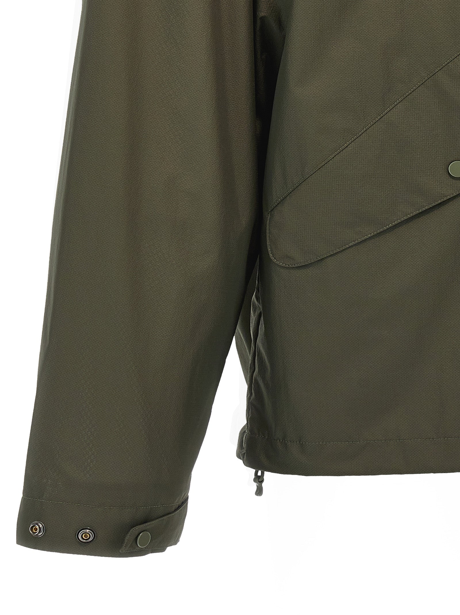 C.P. Company Metropolis Series Gabardine Utility Overshirt Olive Shirts C.p. Company