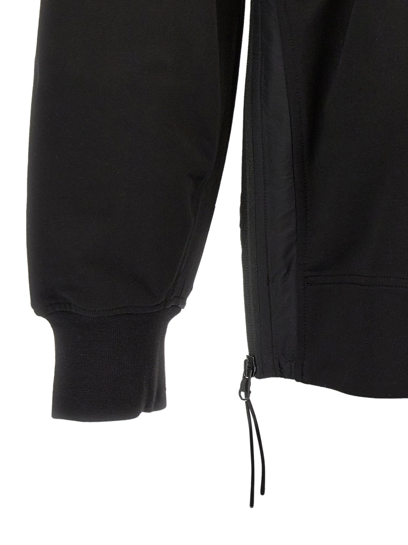 C.P. Company The Metropolis Series Cotton Gauze Hoodie Zwart Topwear C.p. Company
