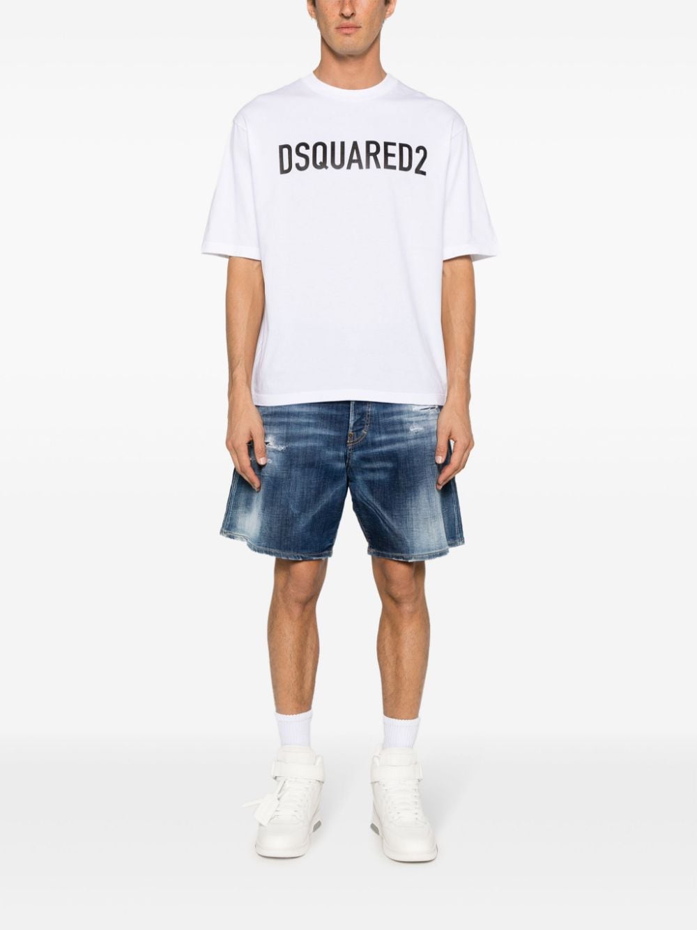 Dsquared2 T-shirts and Polos White-4