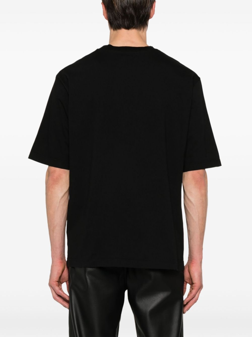Dsquared2 Cool Fit Logo Print T-Shirt Black White Topwear Dsquared2