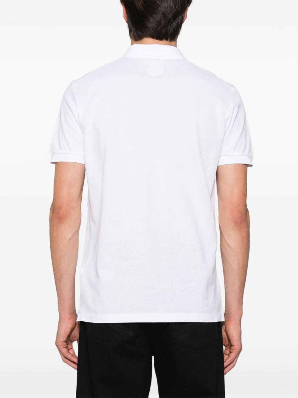 Dsquared2 Logo Piqué Polo Shirt White Topwear Dsquared2