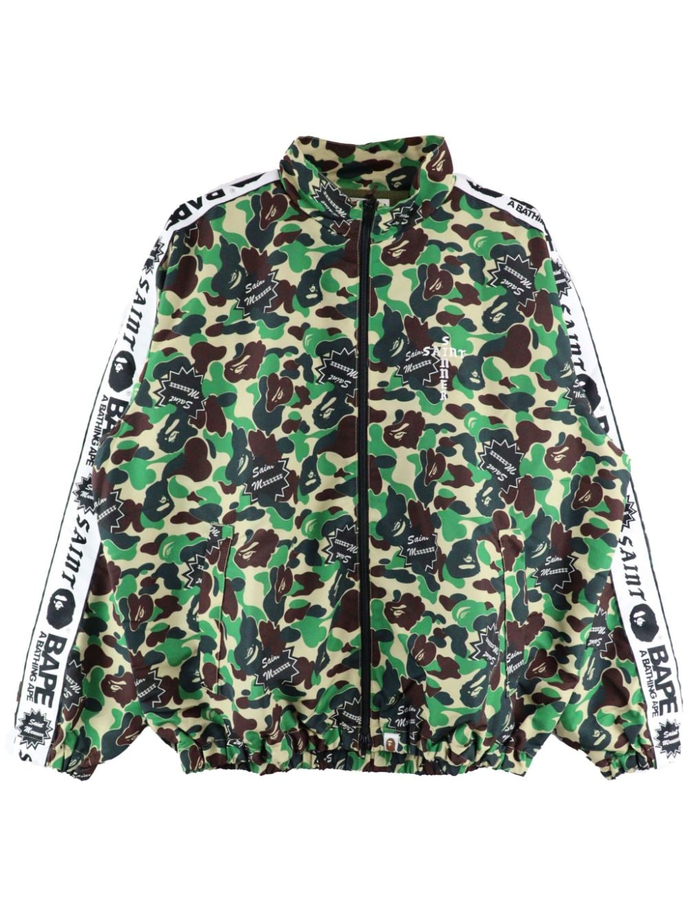 Saint Mxxxxxx x BAPE ST Ape Trainingsjack Camouflage Jackets Saint Mxxxxxx