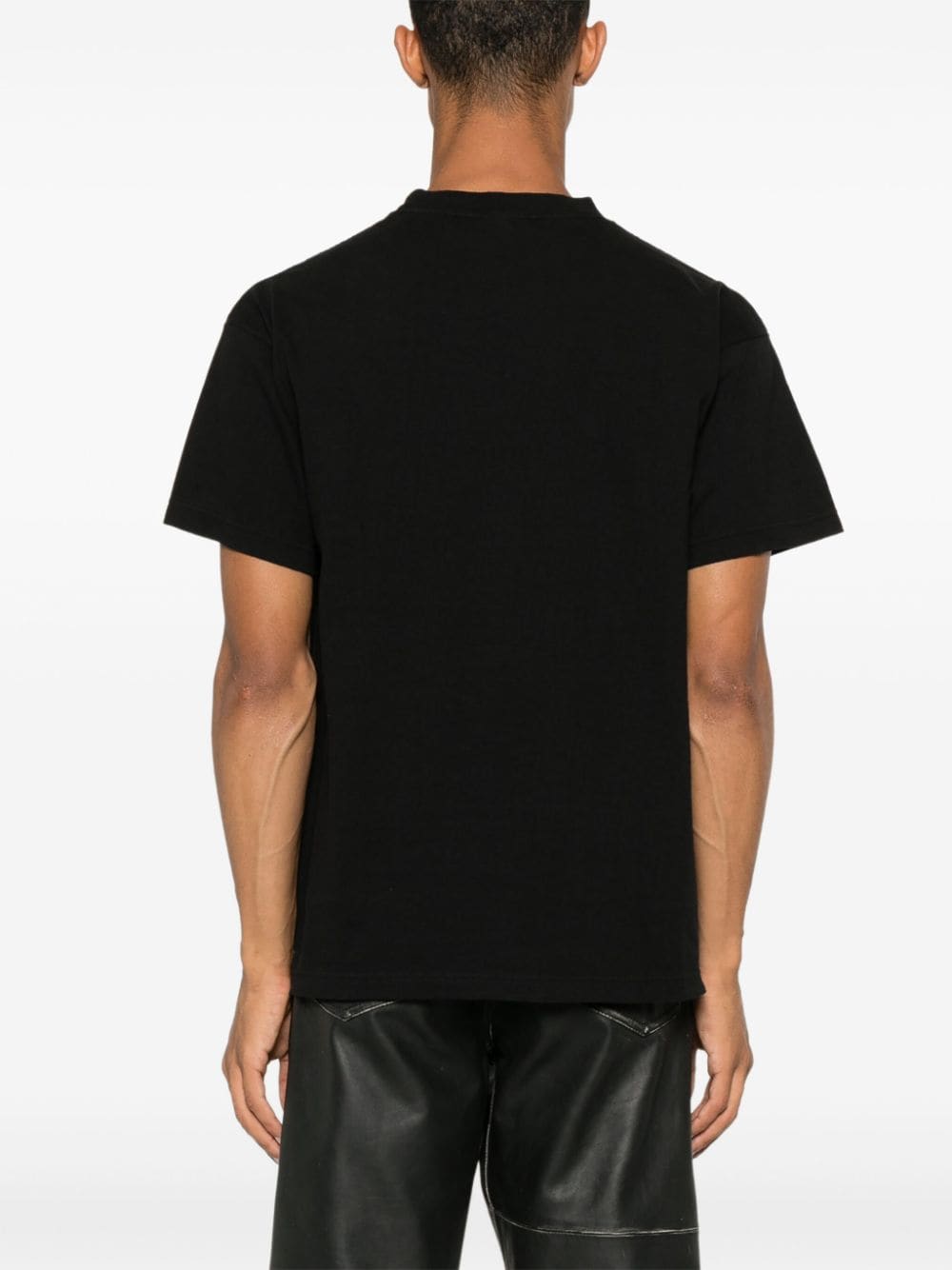 SAINT Mxxxxxx x Born X Raised Born Saint T-Shirt Black Topwear Saint Mxxxxxx