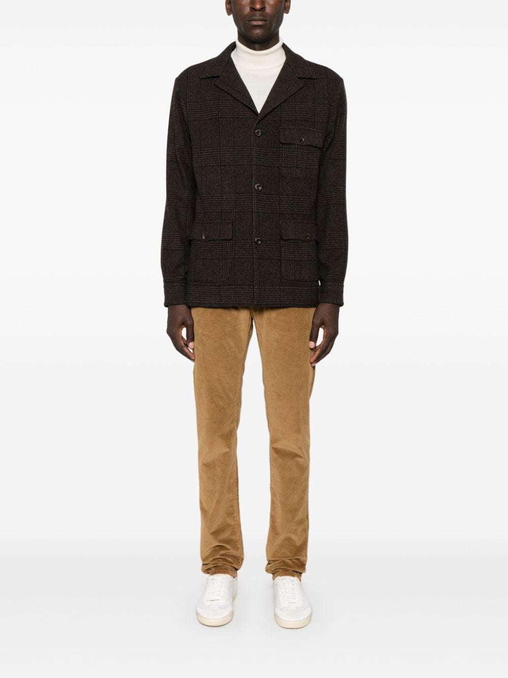 Finamore 1925 Napoli Cetara Jacket Brown-thumbmail-5