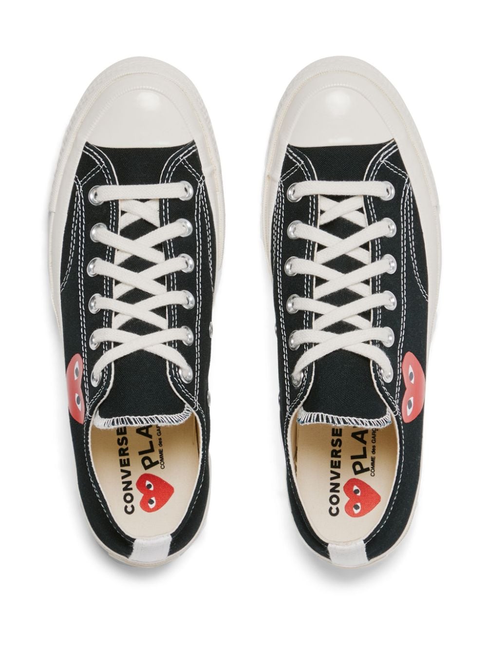 Comme Des Garcons Play Single Heart Chuck 70 sneakers-3