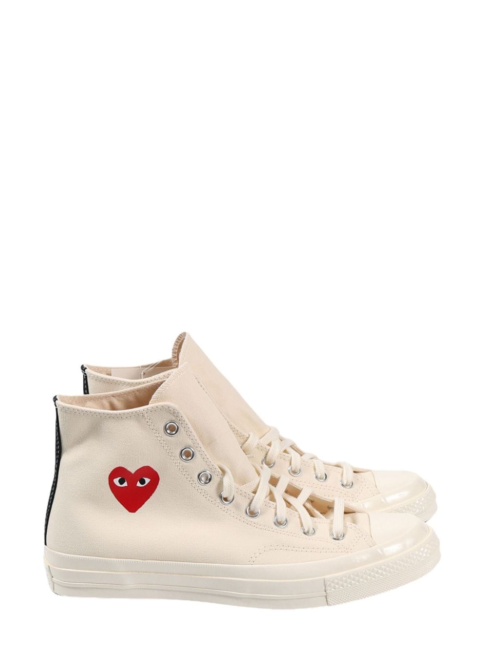 Comme des Garçons PLAY x Converse Chuck 70 Hi Wit Sneakers Comme Des Garcons