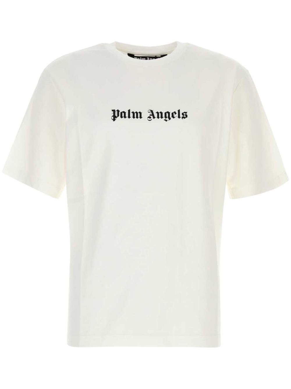 Palm Angels Classic Logo T-shirt Wit T-shirts Palm Angels
