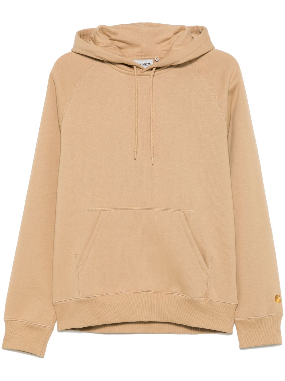 Carhartt WIP Hooded Chase Sweatshirt Dusty Brown Hoodies Carhartt Wip Pre