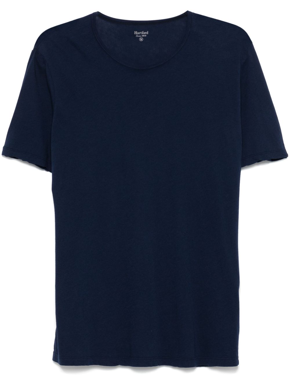 Hartford Cotton Jersey T-Shirt Navy