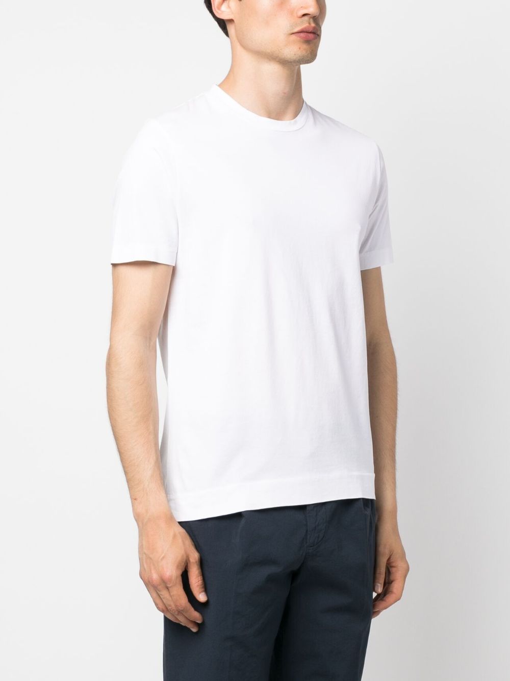 Finamore 1925 Napoli Positano T-Shirt White-thumbmail-2