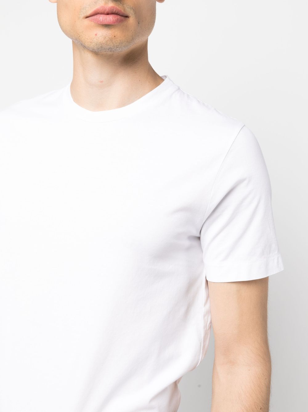 Finamore 1925 Napoli Positano T-Shirt White-thumbmail-4