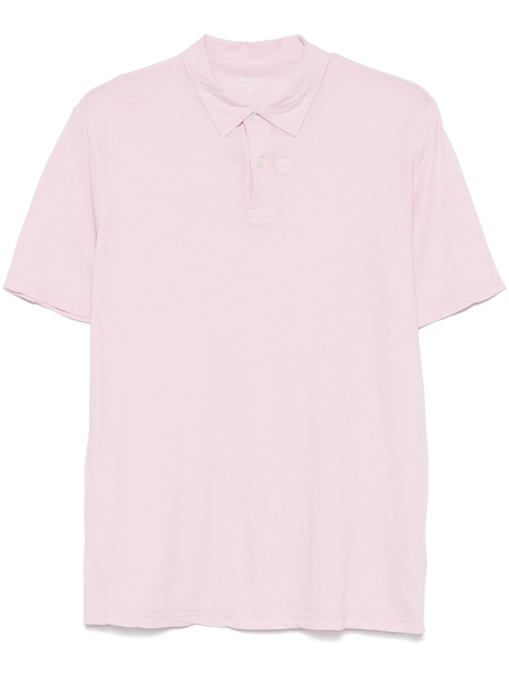 Hartford Light Polo Katoenen Jersey Lichtroze Polo's Hartford