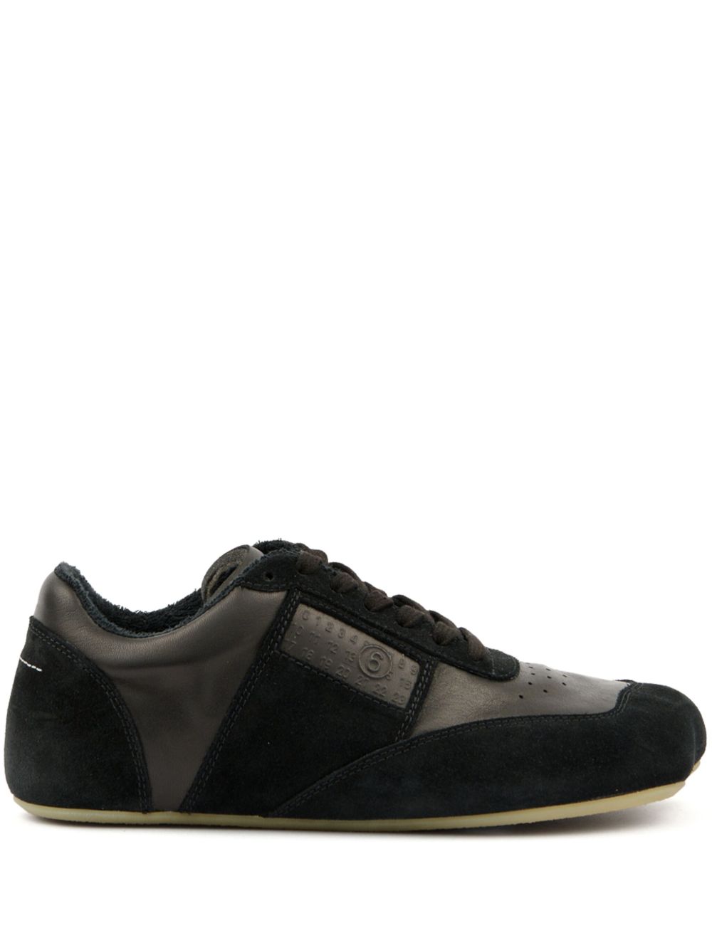 MM6 Maison Margiela 6 Court Sneakers Black