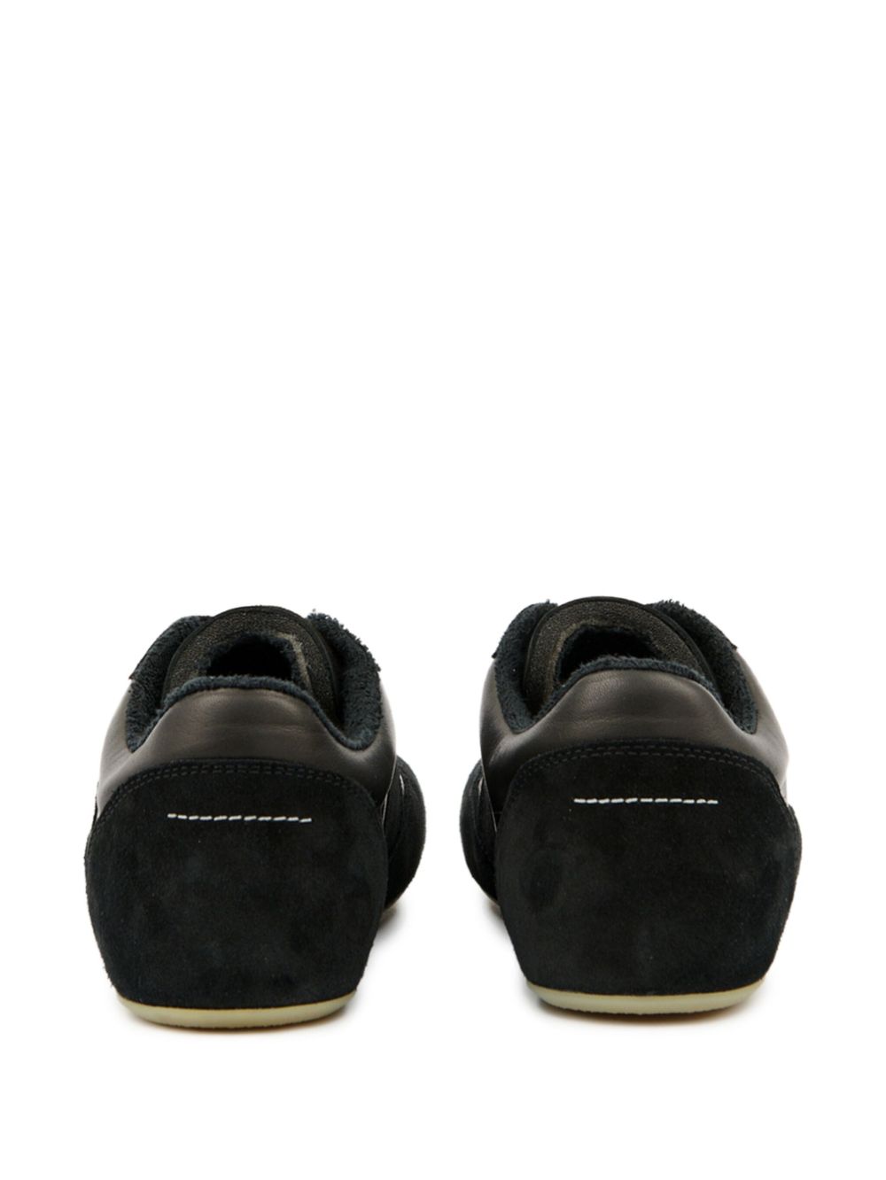 MM6 Maison Margiela 6 Court Sneakers Black-thumbmail-2