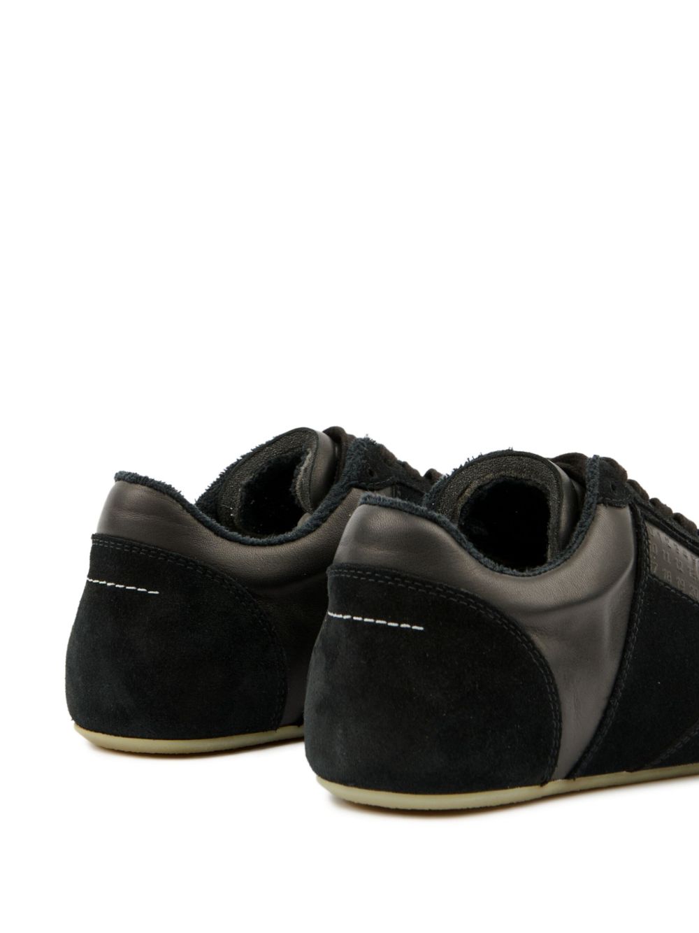 MM6 Maison Margiela 6 Court Sneakers Black-thumbmail-4
